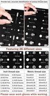 Thread Screw Gauge Nut and Thread Size Checker with 14 Standard & 14 Metric — photo 5