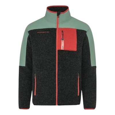Original Porsche Jacke AHEAD - Unisex, Schwarz-grün