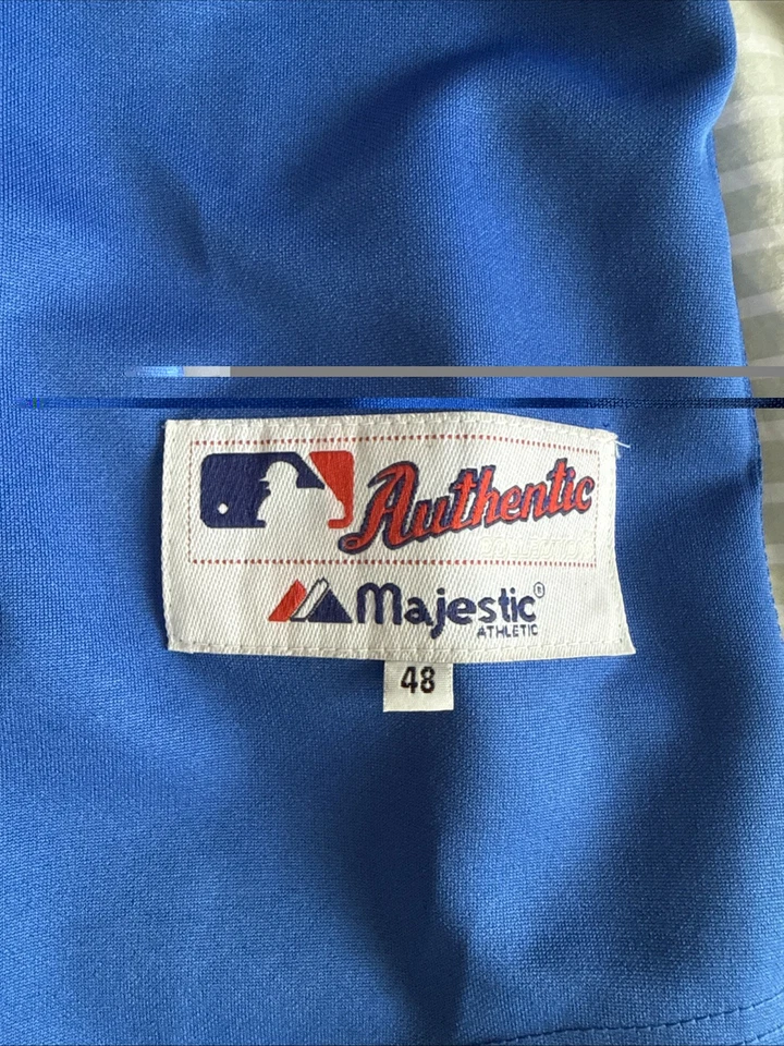 MEN’S MAJESTIC AUTHENTIC CHICAGO CUBS ARAMIS RAMIREZ #16 JERSEY SZ 48 - BLUE - Image 3 of 4