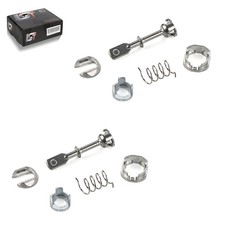 2x TÜRSCHLOSS REPARATURSATZ VORNE LINKS / RECHTS FÜR VW POLO 6N 6N0 837 223A