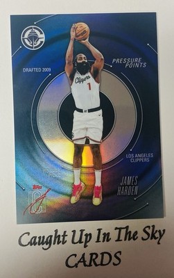 2025-26 Topps Signature Class James Harden  Pressure Points  SSP Clippers