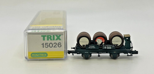 Spur N Trix 15026 Güterwagen mit Ladung OVP | Zustand: Used