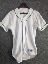 Russell Athletic Authentic Baltimore Orioles Jersey Size 40 White Black Piping