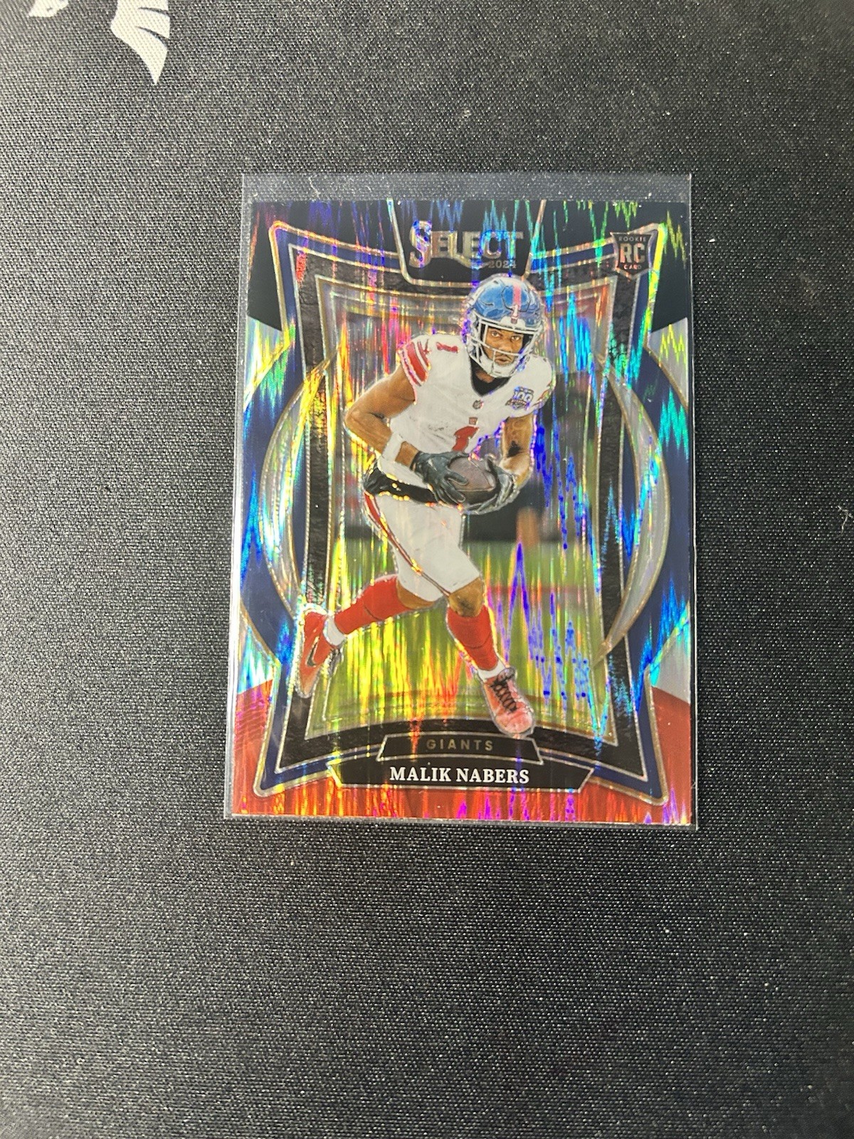 MALIK NABERS RC 2024 SELECT FOOTBALL BLACK & RED SHOCK #29 CONCOURSE