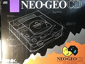 SNK Neo Geo CD Console System Japan Confirmed operation Completely With box