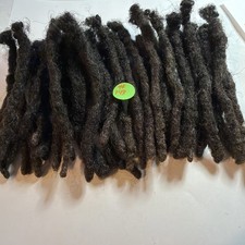 Human dreadlocks 35 Pieces Up To 6  Long Assorted Natural Black/Brown