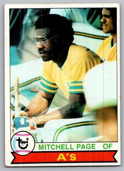 1979 Topps #295 Mitchell Page