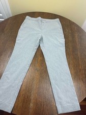 Anne Klein light grey Ponte Pants Pull On Womens L
