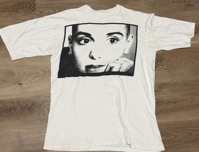 Vintage 90s Sinead O'Connor Band T Shirt Euro lot tee Large  Nirvana Mazzy Star