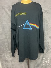 RARE LONG SLEEVE VINTAGE 1988 PINK FLOYD DARK SIDE OF THE MOON ANVIL SHIRT XL