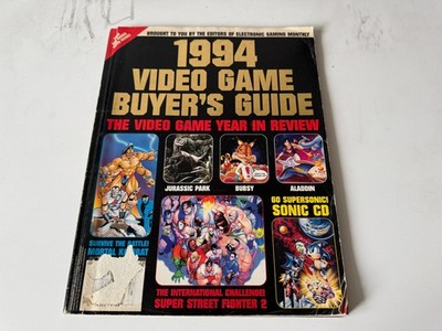 Electronic Gaming Monthly Magazine 1994 VIDEO GAME BUYER's GUIDE