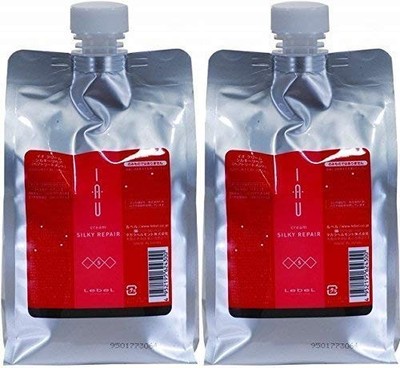 LebeL IAU Cream Silky Repair Refill Treatment U 1000mL (x 2)