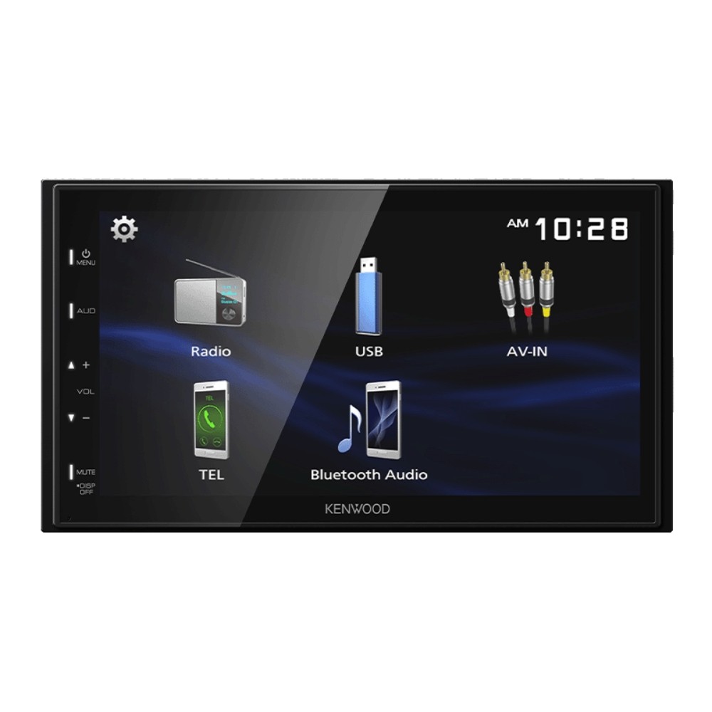Kenwood DMX129BT 6.8" Digital Multimedia w/ License Plate Backup Camera