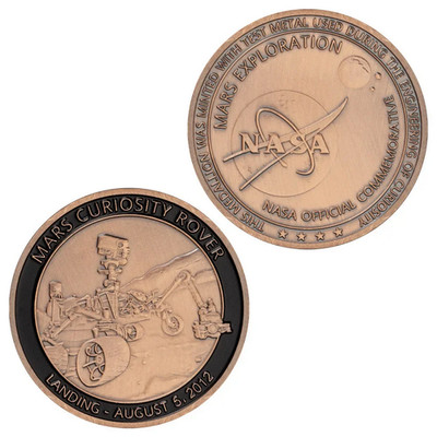 NASA Mars Curiosity Rover Coin Collectable Commemorative Science 1-pc