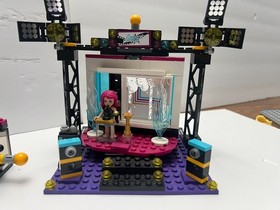 3 Sets of LEGO Friends 41105 Pop Star Show Stage With Minifigures W/ Manuals