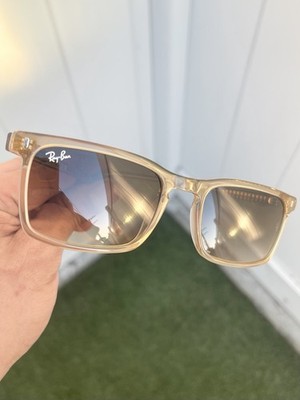 New Ray Ban RB4435 4435 Transparent Yellow Brown Gradient Lens Size 59/18