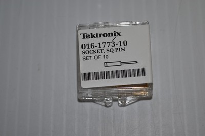 TEKTRONIX 016 1773 10 10 Socket SQ Pin Gold NEU versiegelt (QEG20)