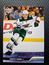 2023-24 Upper Deck Series 1 Young Guns #215 Brock Faber Rookie Card