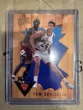Tom Gugliotta '93-94 Fleer Ultra NBA All-Rookie card #2 Michael Jordan shadow. rookie card picture