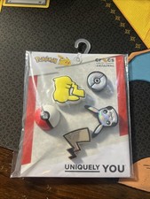 POKEMON Jibbitz Crocs Shoe Charms 5 PACK Pikachu New 3