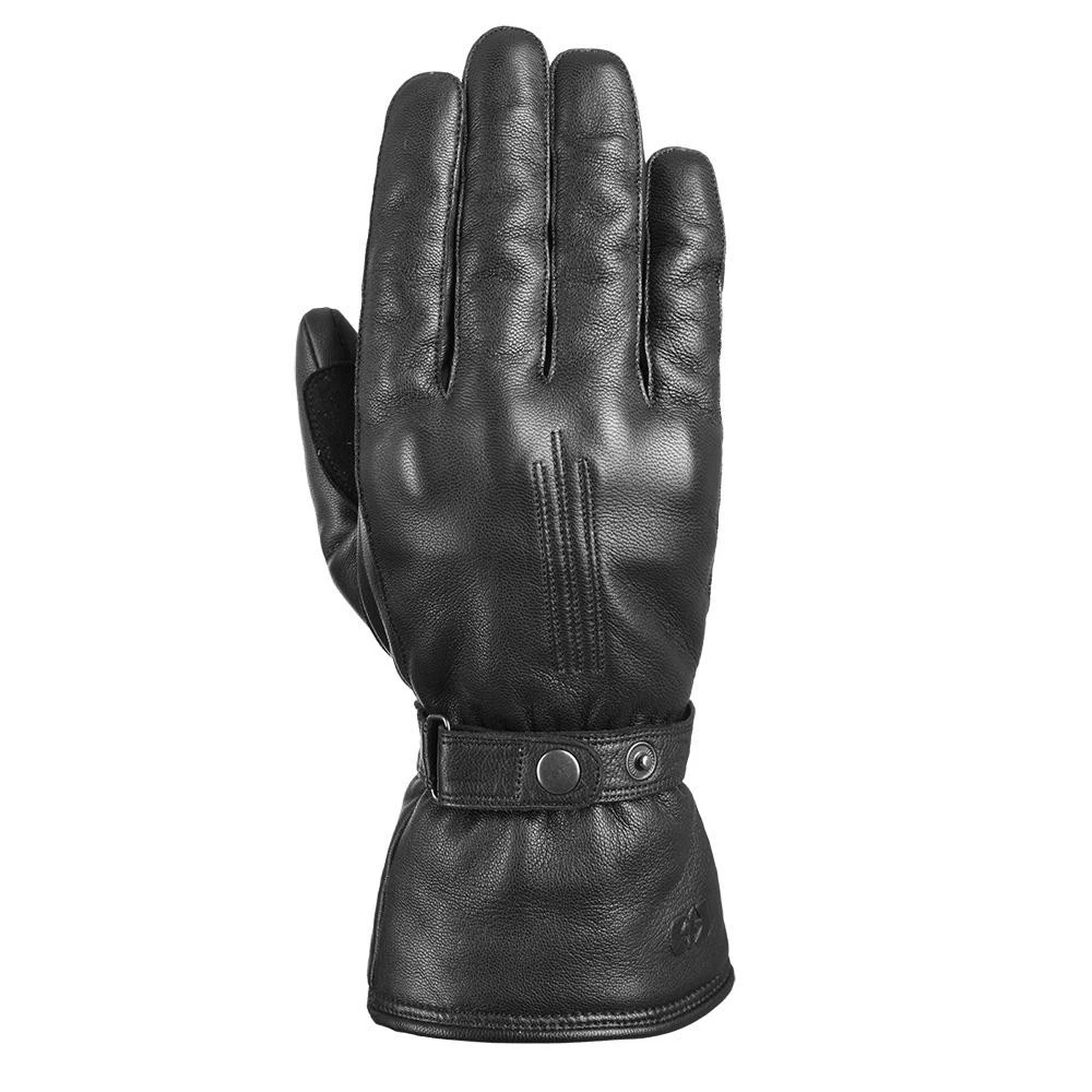 Oxford Holton Waterproof Motorcycle Gloves Touring Leather Cruiser Glove