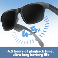 Smart Glasses Bluetooth Polarized Sunglasses Music Headset Wireless Audio