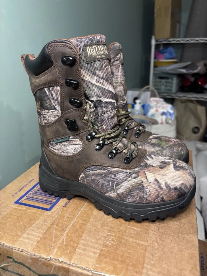 RedHead Expedition Ultra BONE-DRY Insulated Waterproof Hunting Boots Men size 3  - Image 2 of 4