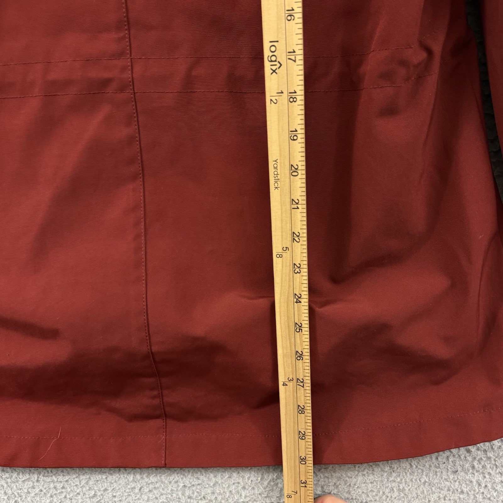 Pendleton Jacket Womens Medium Red Raincoat Water… - image 12