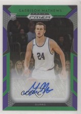 2019 Panini Prizm Draft Picks Purple & Green /199 Garrison Mathews #108 Auto 4l3