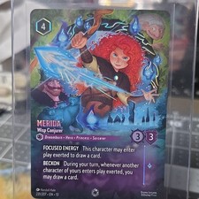 Disney Lorcana TCG Merida - Wisp Conjurer 231/204 Foil Enchanted