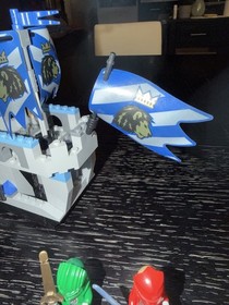 Vintage Lego #8801 Knight's Kingdom Knight's Attack Barge - 100% COMPLETE