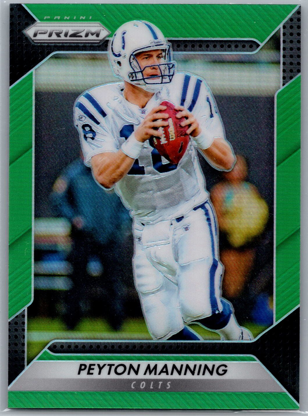 2016 Panini Prizm #125 Peyton Manning Green Indianapolis Colts