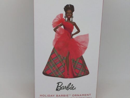 Hallmark 2024 Holiday Barbie™ - afroamericana/nera - nuova con scatola - Foto 2 di 14