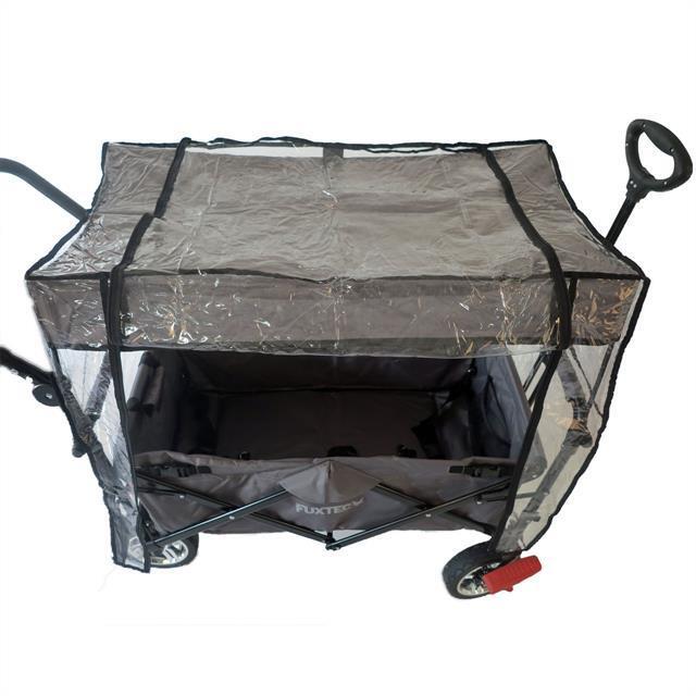 Regenschutz transparent für FUXTEC Bollerwagen CT700 Luftschutz Winterschutz
