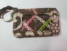 Vera Bradley Zip ID Case Coin Purse