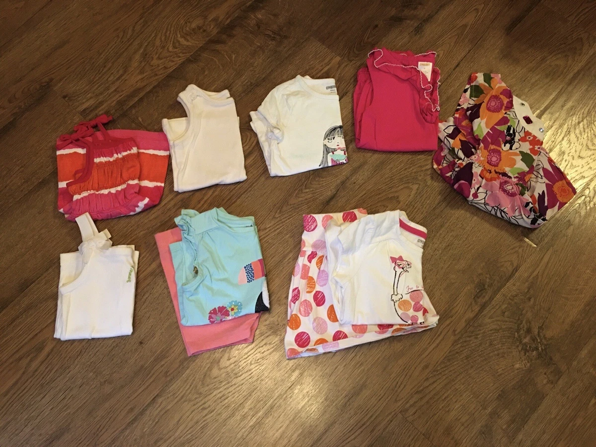 Girls size 4T/4 Clothes Lot of 10 Pcs.~Spring/Summer~Gymboree Brand Name