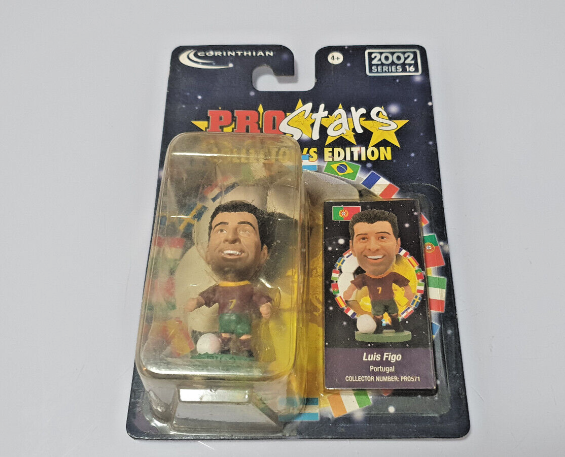 CORINTHIAN Luis Figo SUPER CAMPEÕES Corinthian Luis Figo Portugal Home Kit Prostars Series 16