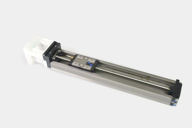 THK KR20A 200mm Lineare Attuatore Con Motore Gabbia Nema 17 - Immagine 4 di 4