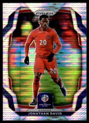 2024 Panini Prizm Copa America Silver Pulsar Johnathan David