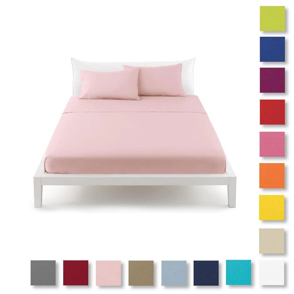 Bassetti VIETRI Biancheria Da Letto In Cotone: Copripiumone 200x200 Cm E Federe Con Chiusura Lampo. Raso Di Cotone Sanforizzato, Lavabile A 60°, Colore Beige - 3