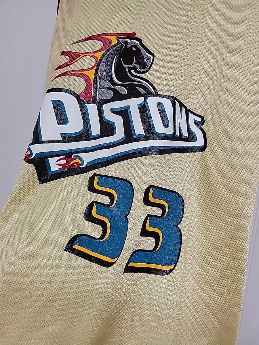 Vintage Gold Champion NBA Detroit Pistons Grant Hill Vintage Gold Champion NBA Detroit Pistons Grant Hill