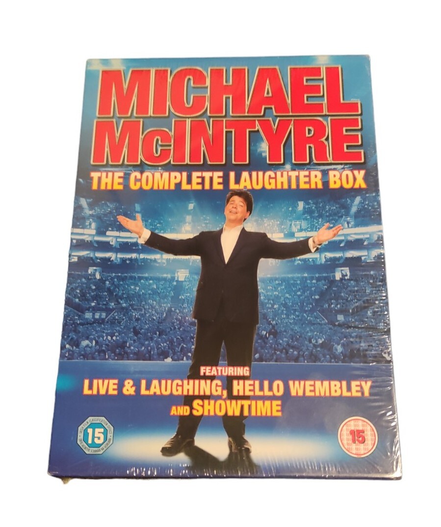 Michael McIntyre - The Complete Laughter Box - Comedy DVD BOXSET - New & Sealed