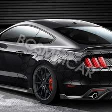 Car Sticker Hexagon Honeycomb Waist Line Body Decal Decor Auto Vinyl Accessories