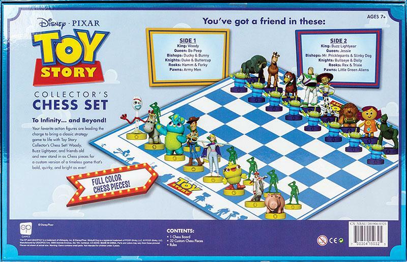 Toy Story Collector's Chess Set USAopoly Disney Pixar Buzz