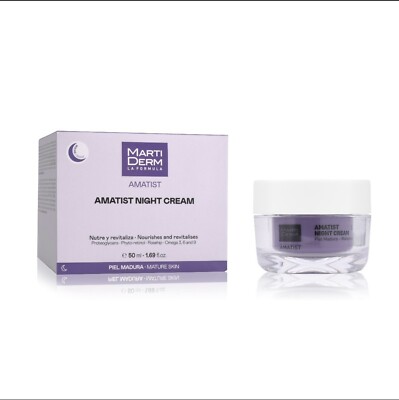 Martiderm Amatist Night Cream , Nourishes And Revitalizes, 50 Ml Brand New