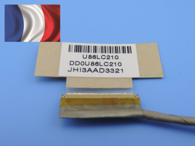 Câble Vidéo LVDS Pour HP 15-F / 15-N (écran Tactile) - Référence DD0U86LC210, 40 Pins, Neuf
