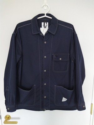 And Wander rip shirt jacket