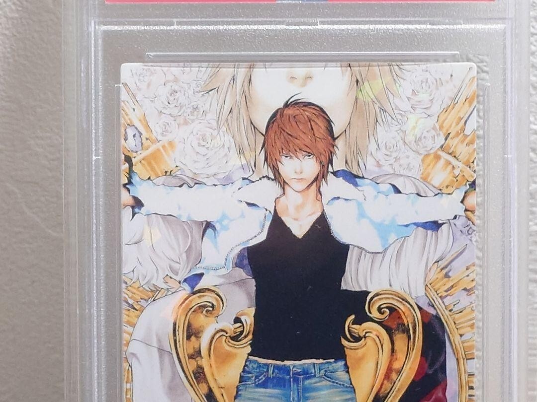 PSA10 DEATH NOTE 2006-07TC #42 LIGHT YAGAMI CRACKED ICE GEM PSA10 DEATH NOTE 2006-07TC #42 LIGHT YAGAMI CRACKED ICE GEM