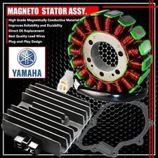 06-09 YZF-R6S/03-05 R6 OE MAGNETO COIL STATOR+RECTIFIER VOLTAGE REGULATOR+GASKET