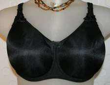 TRIUMPH 21W 1 Inch Minimizer Non Padded Comfortable High Support Bra 38H Black